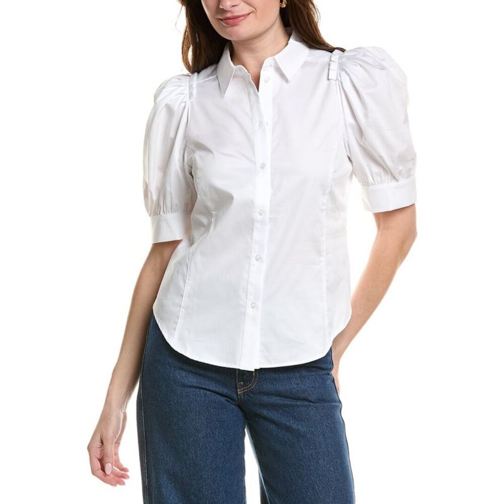 Tyler Böe Womens  Dana Blouse, White
